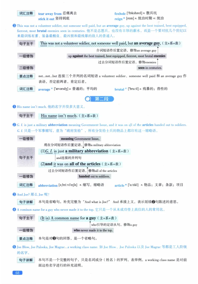 2012年逐词逐句精讲册_41考研英语一二历年真题解析_英语二_解析册+逐词逐句册