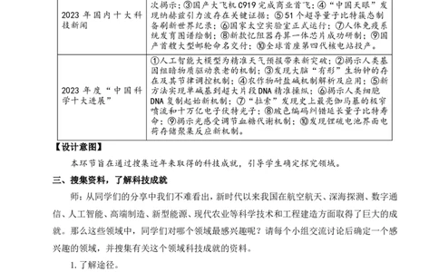任务二搜集与整理（名师教学设计&middot;详案）_新人教版七下语文学习资料包_3.教学教案_01-新版七年级语文下状元大课堂教案_2.7语下《名师教学设计》详案_6.第六单元