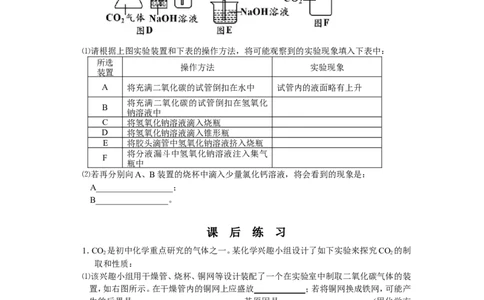 酸碱盐应用之探究性实验（二）------NaOH与CO2的反应_初中化学_01.人教版初中化学_03.初中化学专项视频_[5459]2012中考化学专题：元素化合物之酸碱盐