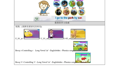 1029四年级英语(人教版)Let&rsquo;s+Spell+-+Bossy+R+(第一课时)-3任务单_26春四年级上下册人教版_四上英语合集人教版PEP英语四年级上册新教材（教学视频+课件+动画+音频+练习+教案）