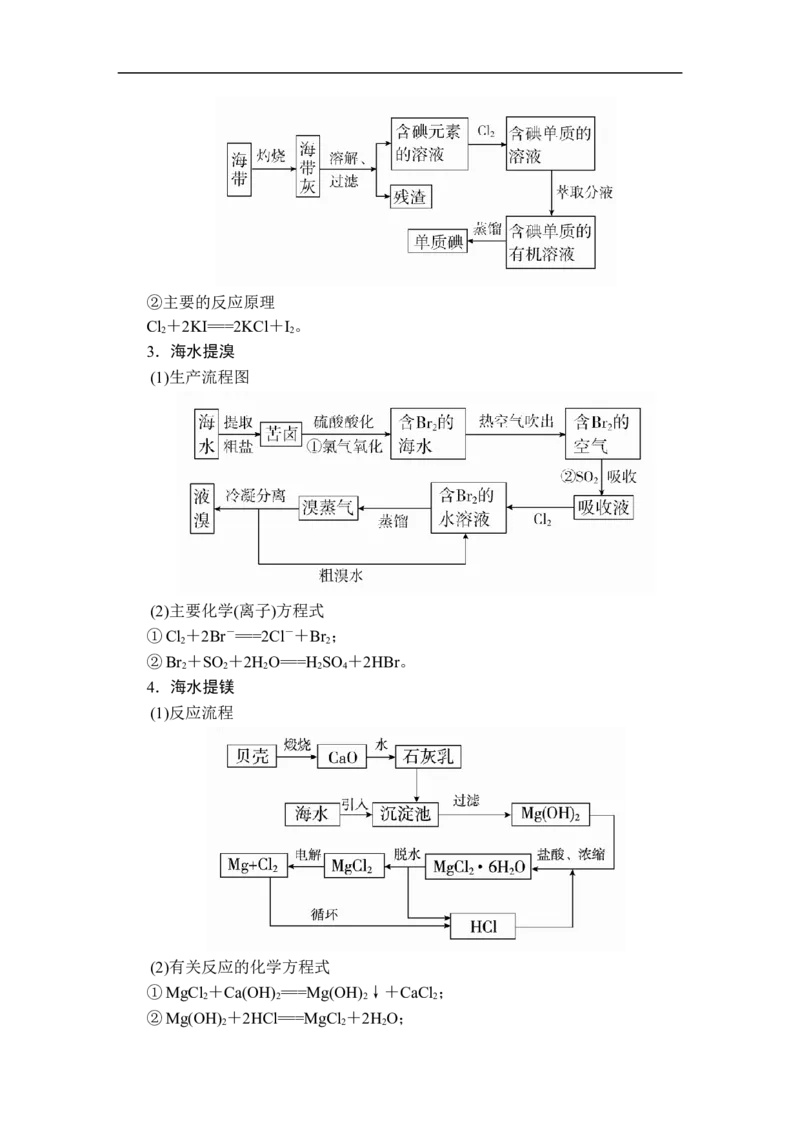 第八章第一节第一课时_高化_2025春-人教版高中化学_02新版高中化学必修二_5.试卷习题_同步讲义+测试（赠送，无第6章）_8.1自然资源的开发利用讲义+测试（2课时，含解析）