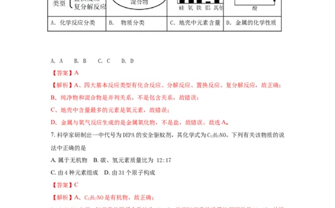 安徽省2018年中考化学试题（word版含解析）_初中化学_01.人教版初中化学_06.初中化学中考真题