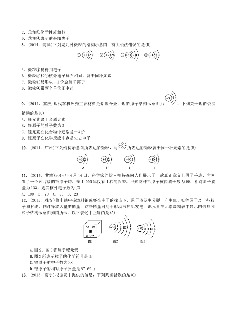 第3讲　物质的组成_初中化学_01.人教版初中化学_10.初中化学知识点_初中最全化学知识点归纳总结_化学知识点