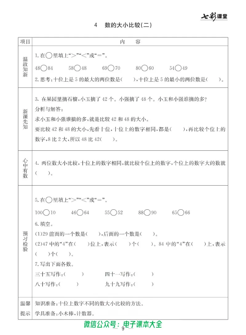 1b_26春四年级上下册人教版_四上英语合集人教版PEP英语四年级上册新教材（教学视频+课件+动画+音频+练习+教案）_17练习资料_小学英语（预习复习资料大礼包）_《预习卡》_六三制