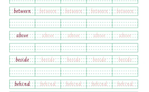 05.PEP小学英语五年级上册第五单元_26春四年级上下册人教版_四上英语合集人教版PEP英语四年级上册新教材（教学视频+课件+动画+音频+练习+教案）_17练习资料_《英语字帖》_3-6上册