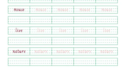 05.PEP小学英语五年级上册第五单元_26春四年级上下册人教版_四上英语合集人教版PEP英语四年级上册新教材（教学视频+课件+动画+音频+练习+教案）_17练习资料_《英语字帖》_3-6上册