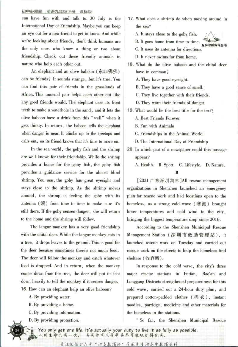 九年级下册英语沪教牛津版_2026沪教牛津版英语_03.3沪教版-上下册-英语