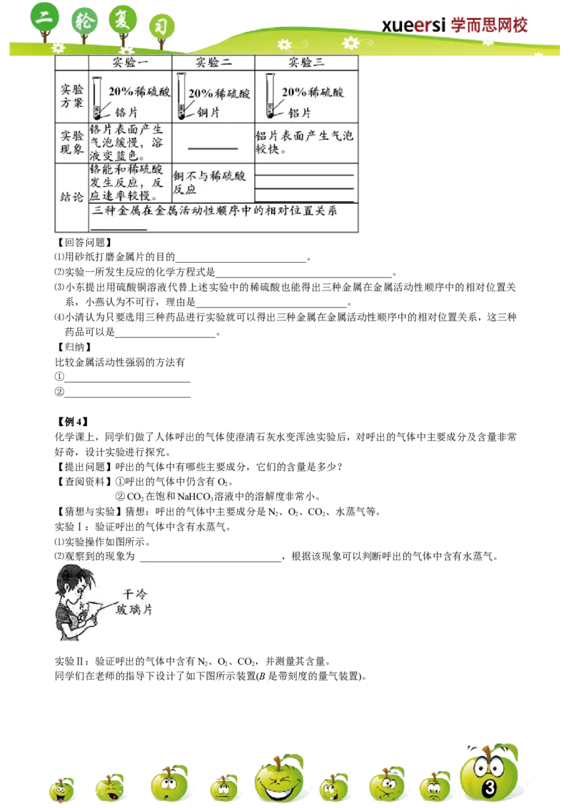 探究实验_初中化学_01.人教版初中化学_03.初中化学专项视频_[4787]8-15+2012中考二轮：化学模块专题强化_第12讲探究实验