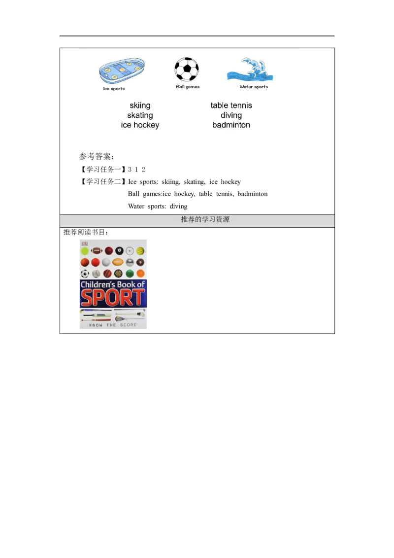 1026五年级英语(北京版)UNIT+SIX+WHAT+ARE+YOUR+FAVOURITE+SPORTS？(3)-3学习任务单_26春四年级上下册人教版_17练习资料_小学英语（预习复习资料大礼包）_《小学英语》_5年级上册_学习任务单
