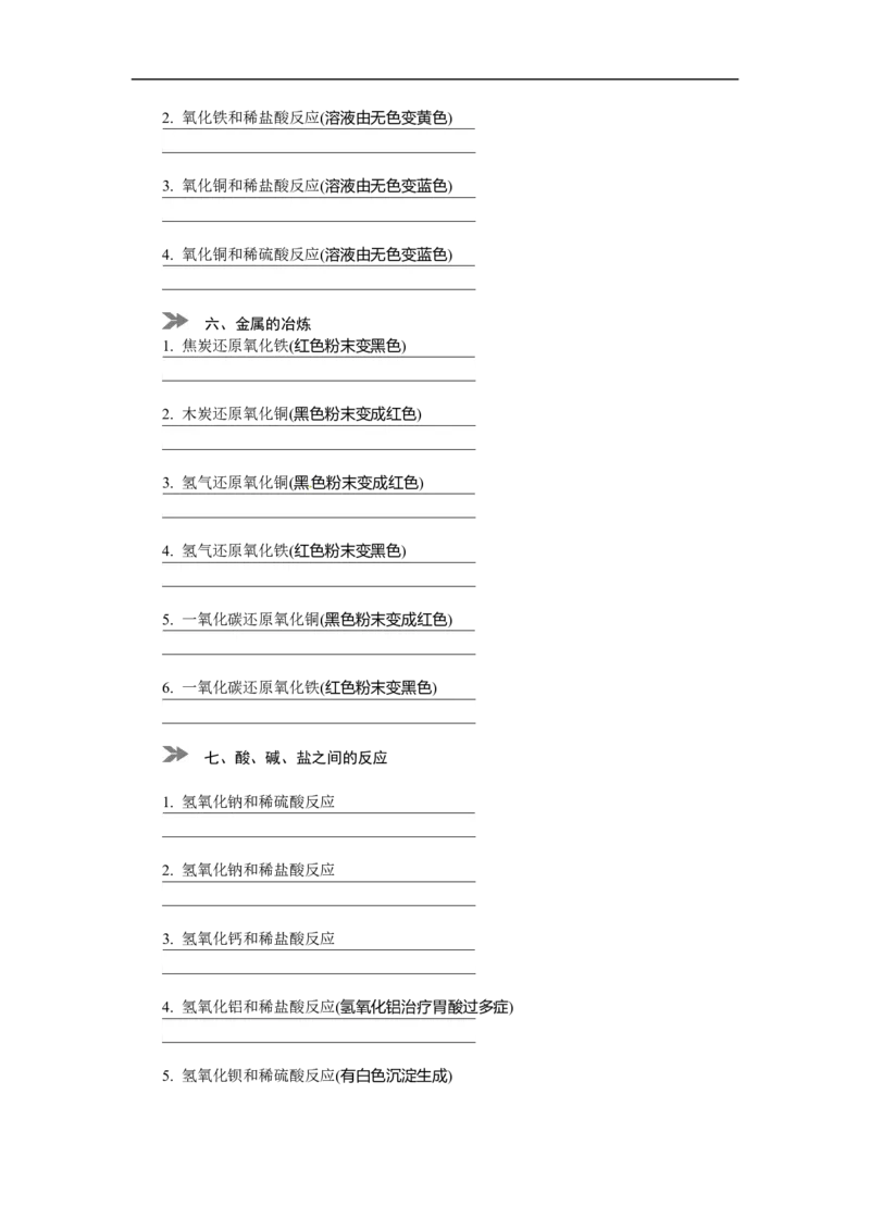 满分特训2018年中考化学专题复习分类集训专题十四　基本反应类型　化学方程式及其计算_初中化学_01.人教版初中化学_07.初中化学中考总复习