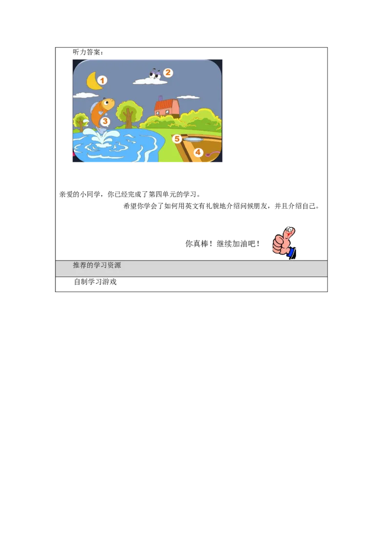 1015一年级英语(北京版)UNIT+FOUR+NICE+TO+MEET+YOU+(3)-3学习任务单_26春四年级上下册人教版_四上英语合集人教版PEP英语四年级上册新教材（教学视频+课件+动画+音频+练习+教案）_1年级上册