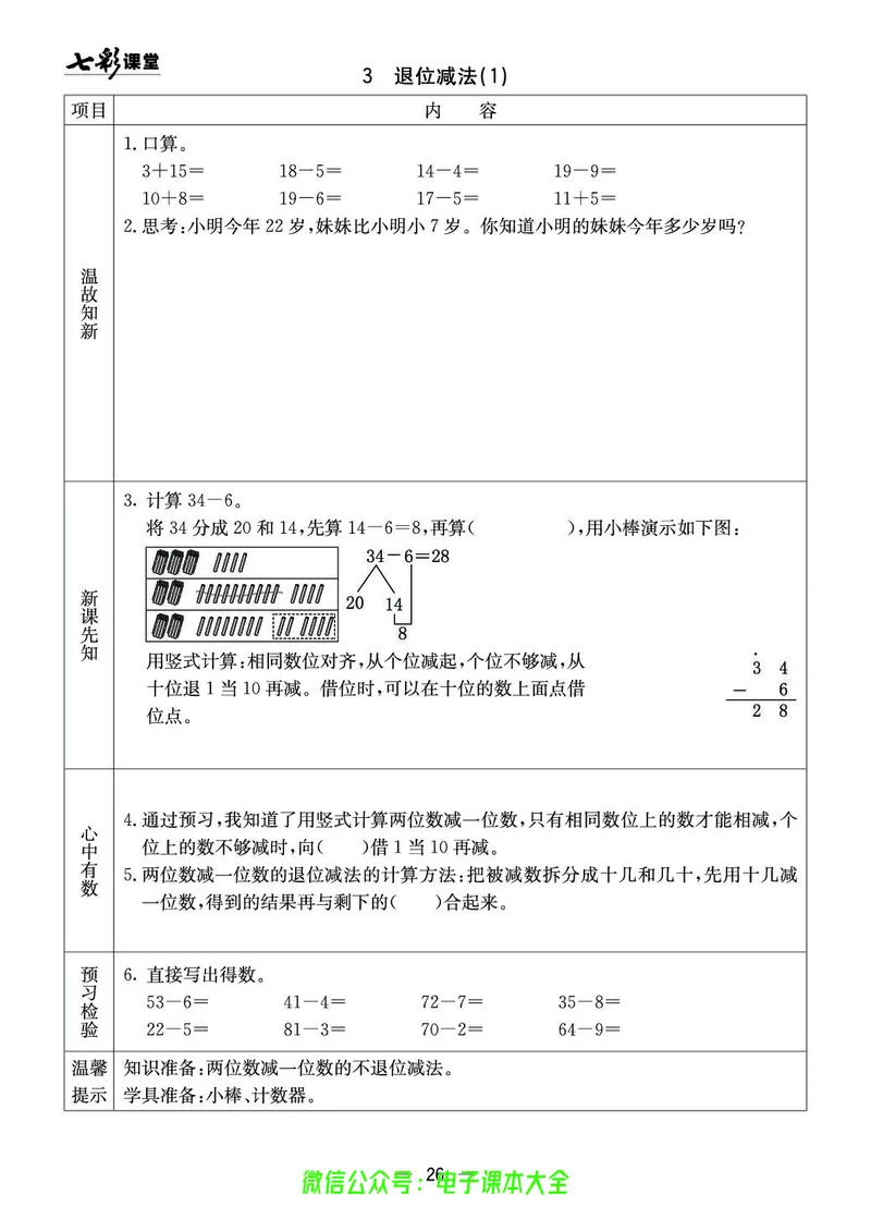 1b_26春四年级上下册人教版_四上英语合集人教版PEP英语四年级上册新教材（教学视频+课件+动画+音频+练习+教案）_17练习资料_小学英语（预习复习资料大礼包）_《预习卡》_1-6下册