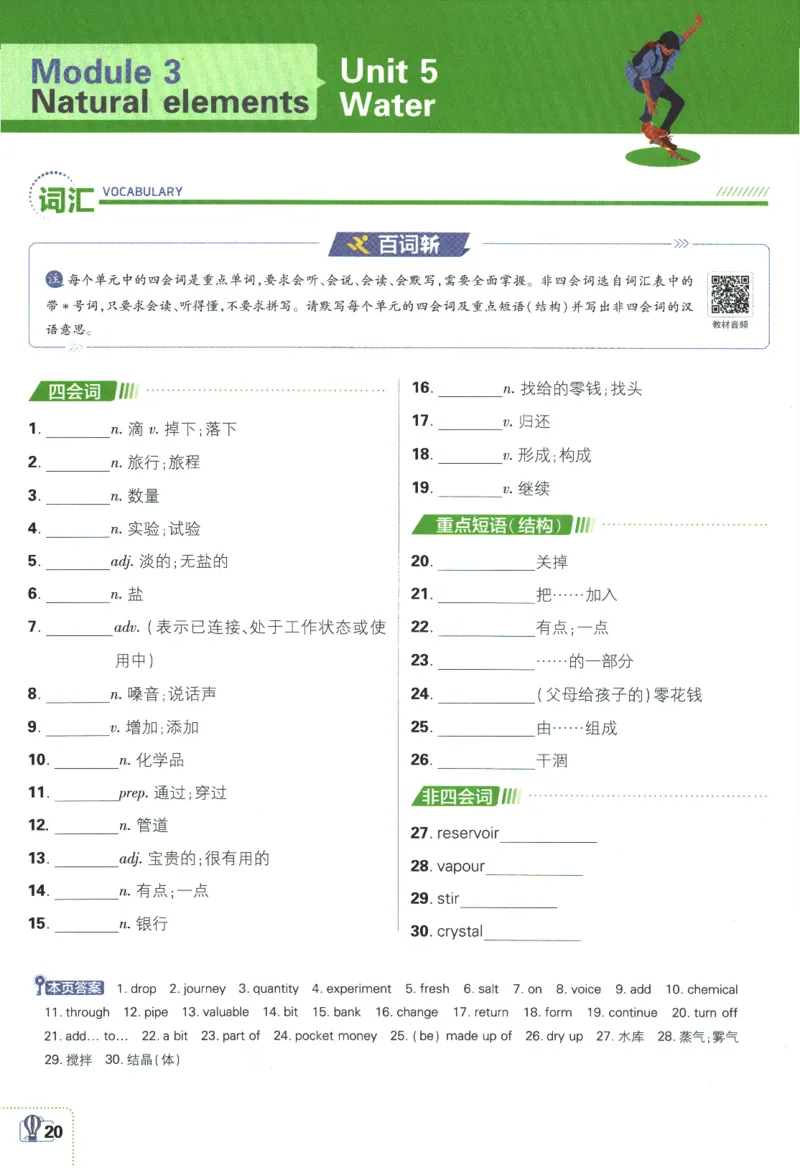 2024版《初中必刷题》英语7下（HN）-狂K重点_2026沪教牛津版英语_032(1).24-7下英语沪教牛津版