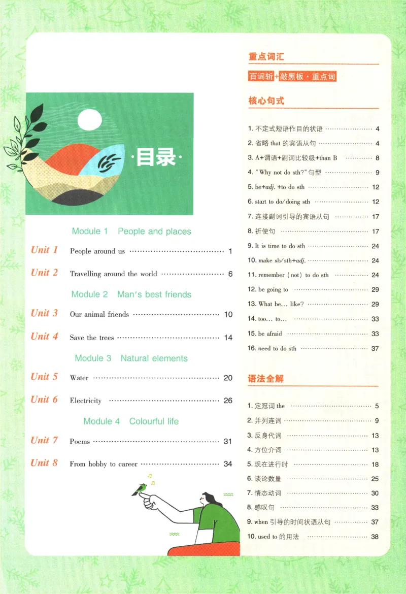 2024版《初中必刷题》英语7下（HN）-狂K重点_2026沪教牛津版英语_032(1).24-7下英语沪教牛津版