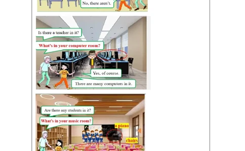 15Unit5OurschoolPartB_国家课_学习任务单_26春四年级上下册人教版_四上英语合集人教版PEP英语四年级上册新教材（教学视频+课件+动画+音频+练习+教案）_17练习资料_《小学英语》