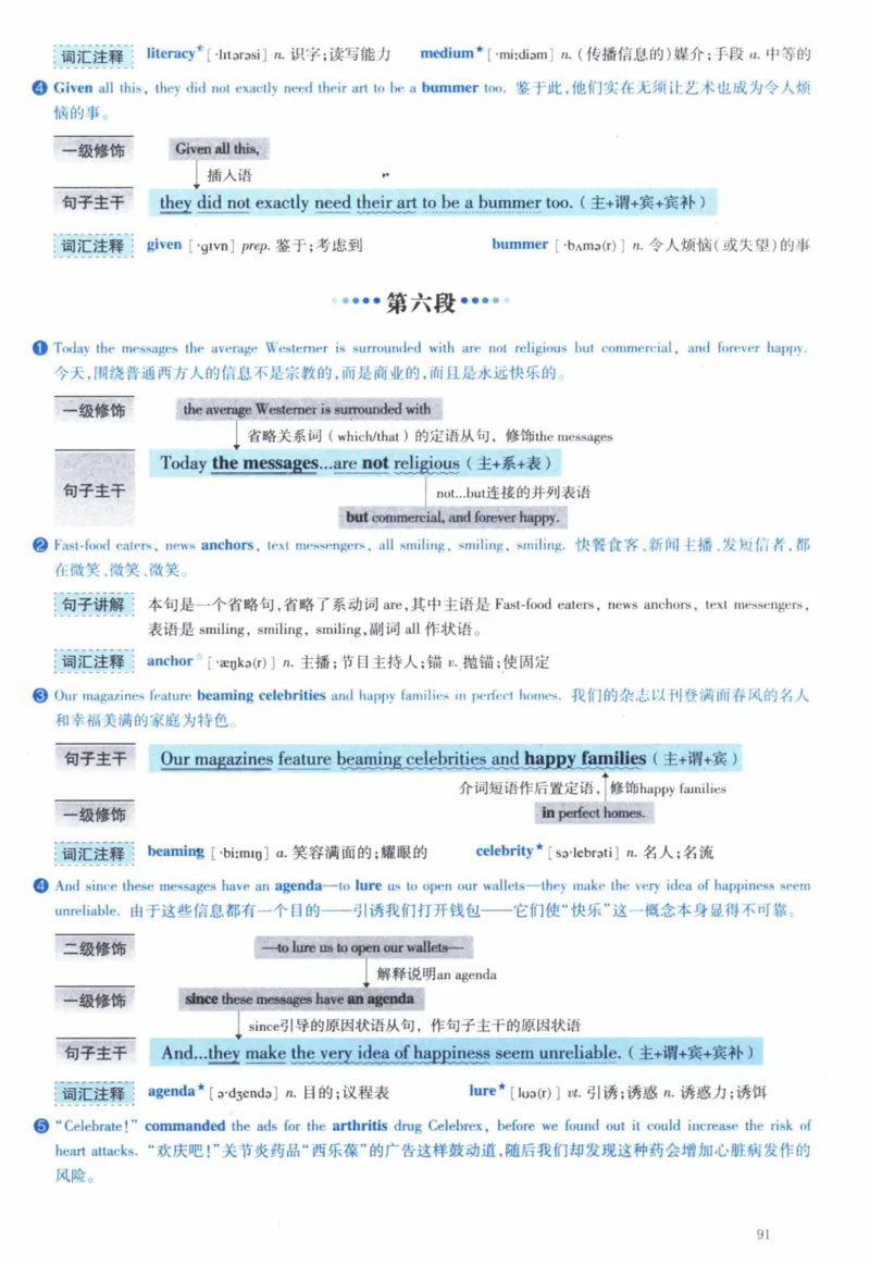2006年逐词逐句精讲册_41考研英语一二历年真题解析_英语一_解析册+逐词逐句册