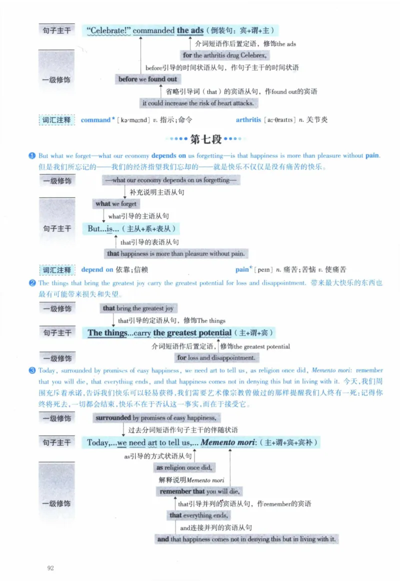 2006年逐词逐句精讲册_41考研英语一二历年真题解析_英语一_解析册+逐词逐句册