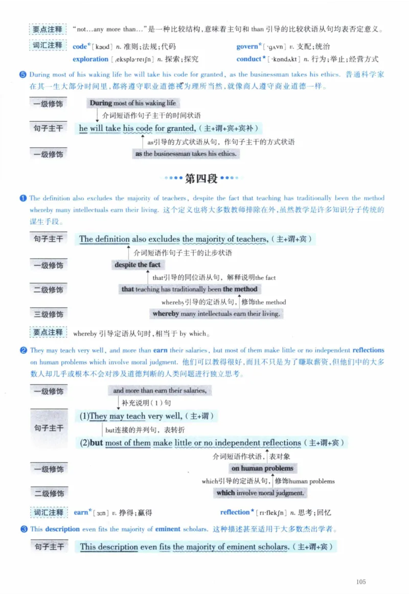 2006年逐词逐句精讲册_41考研英语一二历年真题解析_英语一_解析册+逐词逐句册