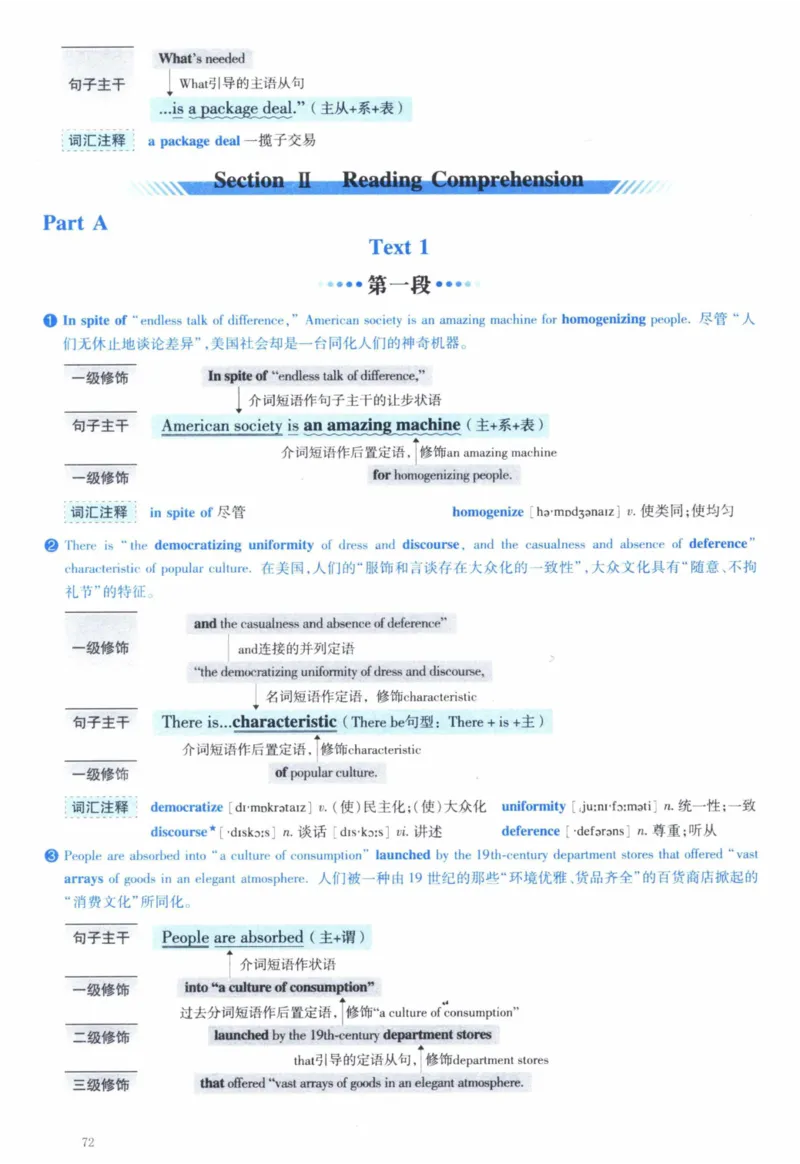 2006年逐词逐句精讲册_41考研英语一二历年真题解析_英语一_解析册+逐词逐句册
