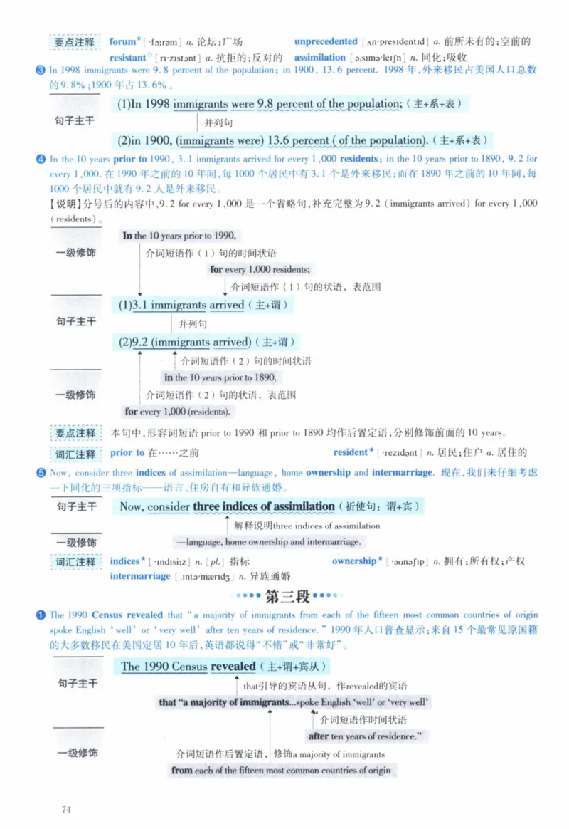 2006年逐词逐句精讲册_41考研英语一二历年真题解析_英语一_解析册+逐词逐句册