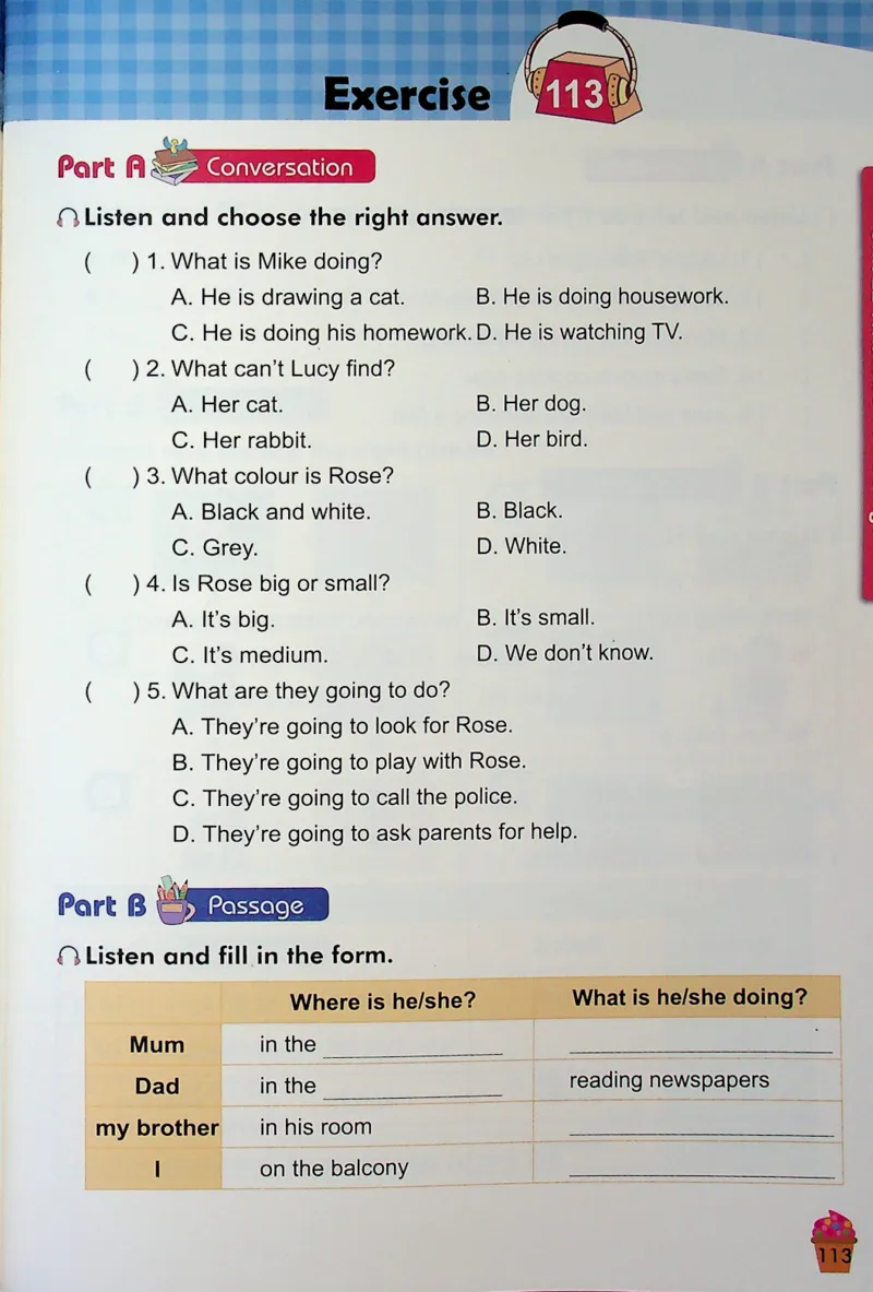 4英语~听霸-新_26春四年级上下册人教版_四上英语合集人教版PEP英语四年级上册新教材（教学视频+课件+动画+音频+练习+教案）_17练习资料_小学英语（预习复习资料大礼包）
