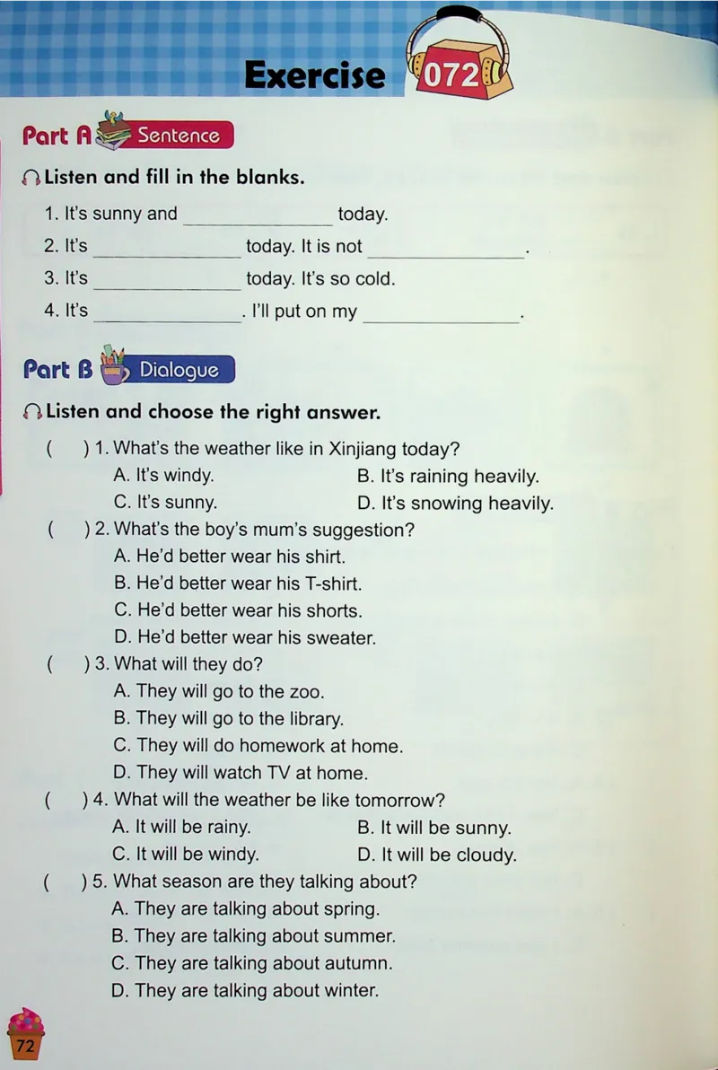 4英语~听霸-新_26春四年级上下册人教版_四上英语合集人教版PEP英语四年级上册新教材（教学视频+课件+动画+音频+练习+教案）_17练习资料_小学英语（预习复习资料大礼包）