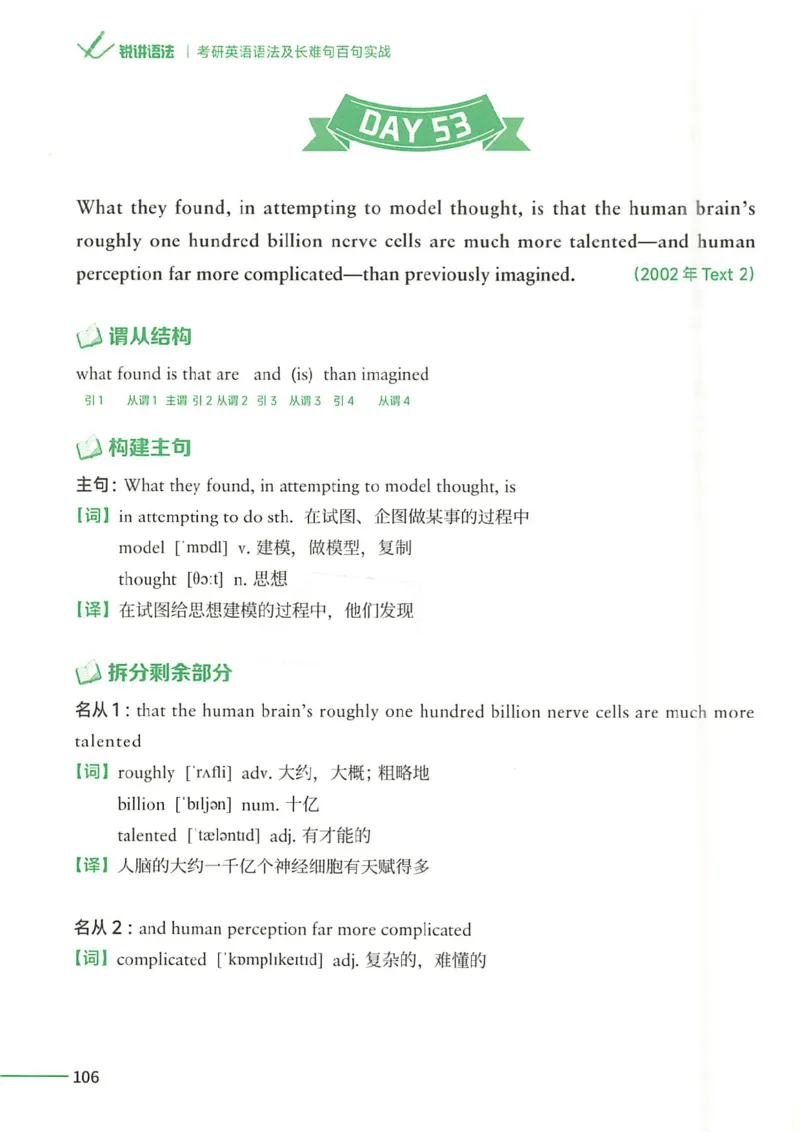 25Monkey锐记语法（考研英语语法及长难句百句实战）_考研_英语_03.Monkey_25Monkey《百句实战》笔记