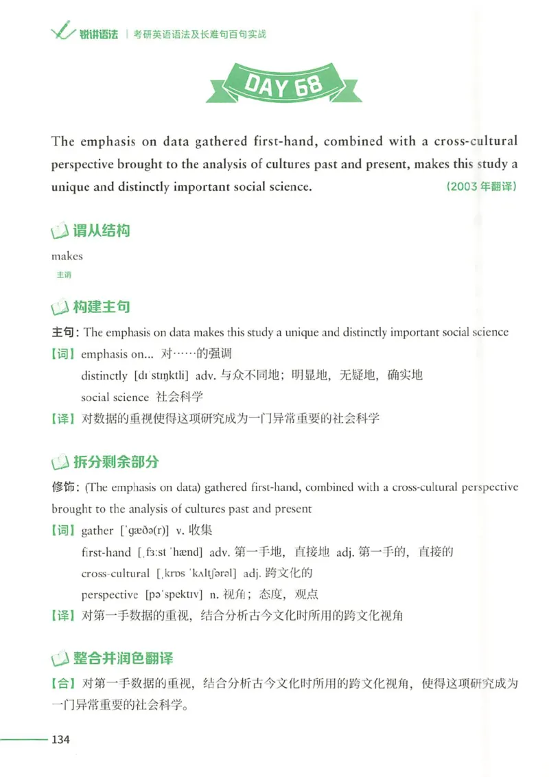 25Monkey锐记语法（考研英语语法及长难句百句实战）_考研_英语_03.Monkey_25Monkey《百句实战》笔记