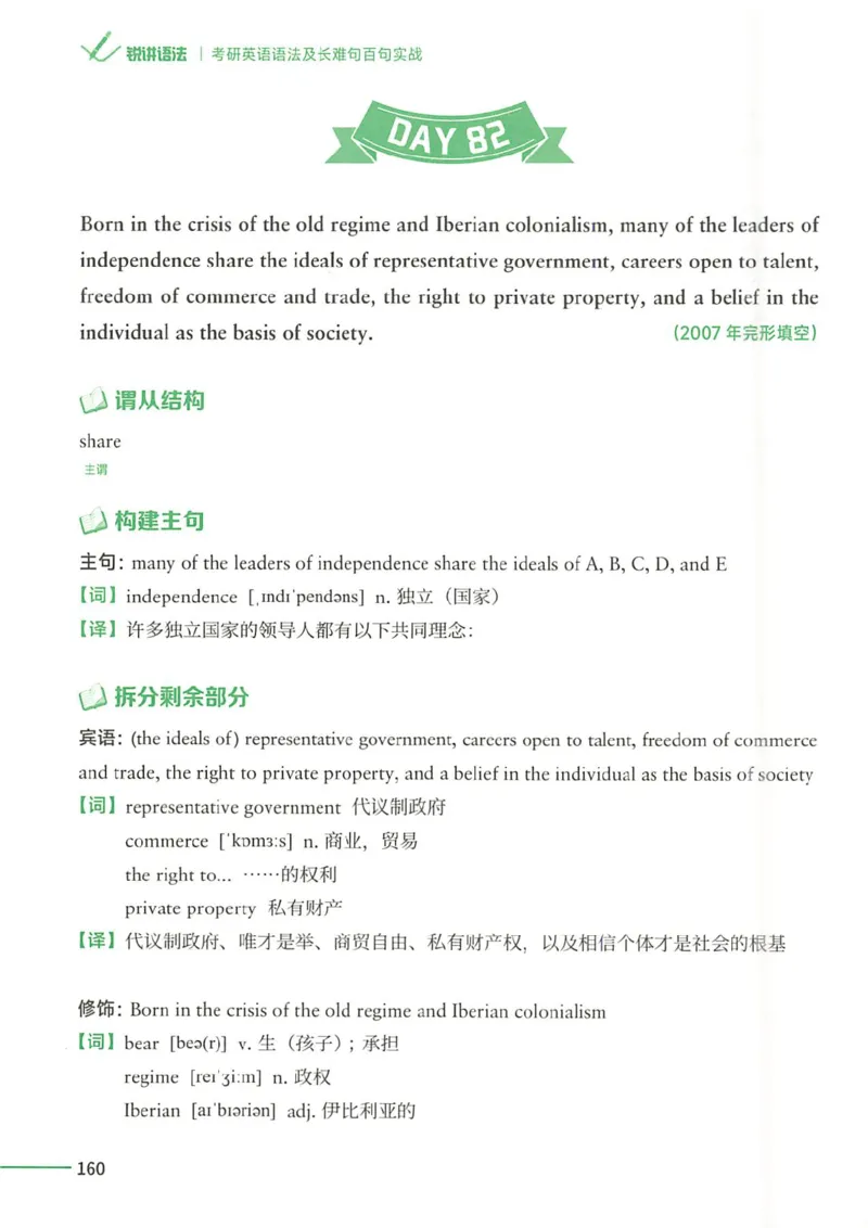 25Monkey锐记语法（考研英语语法及长难句百句实战）_考研_英语_03.Monkey_25Monkey《百句实战》笔记