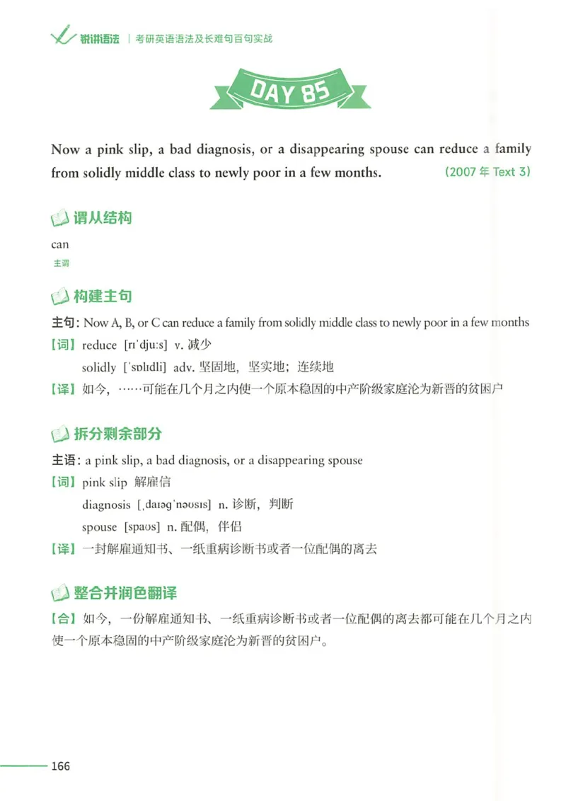 25Monkey锐记语法（考研英语语法及长难句百句实战）_考研_英语_03.Monkey_25Monkey《百句实战》笔记