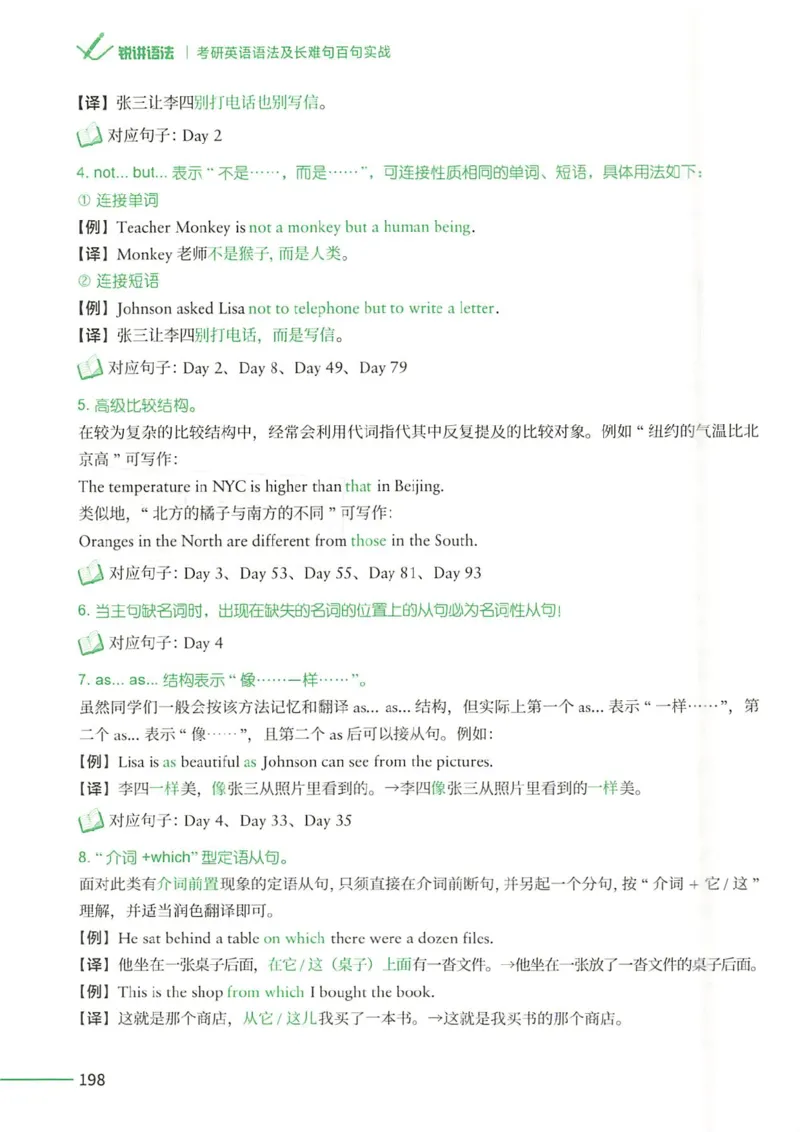 25Monkey锐记语法（考研英语语法及长难句百句实战）_考研_英语_03.Monkey_25Monkey《百句实战》笔记