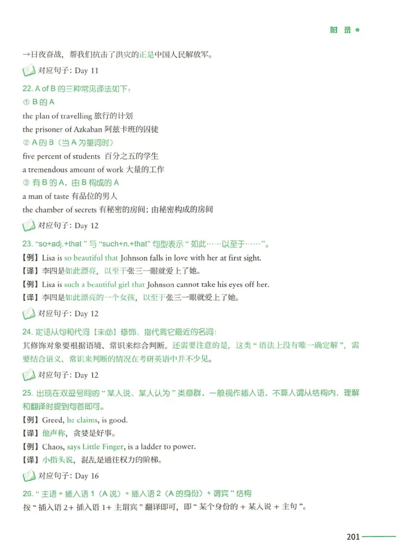 25Monkey锐记语法（考研英语语法及长难句百句实战）_考研_英语_03.Monkey_25Monkey《百句实战》笔记