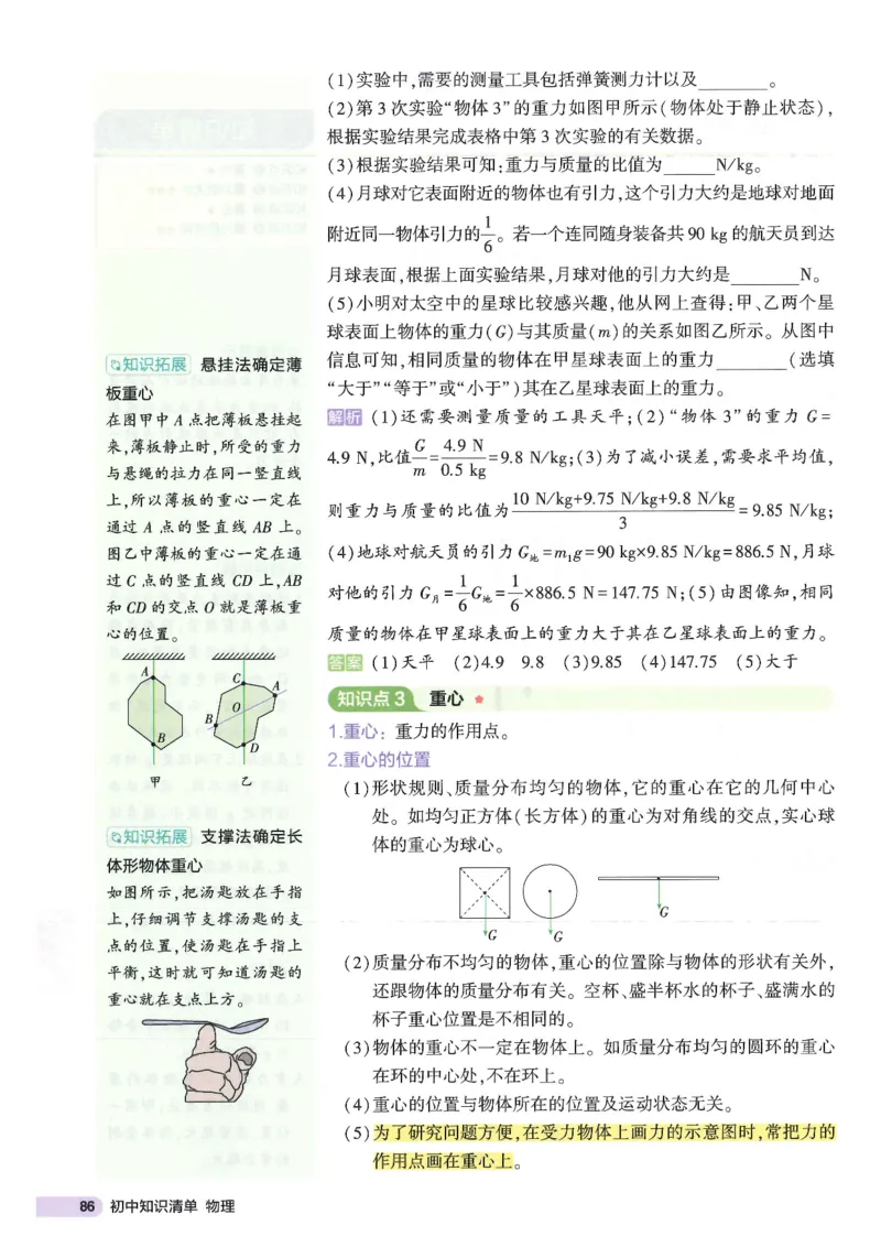 2025版53初中知识清单物理_初中全科《53初中知识清单》2025版