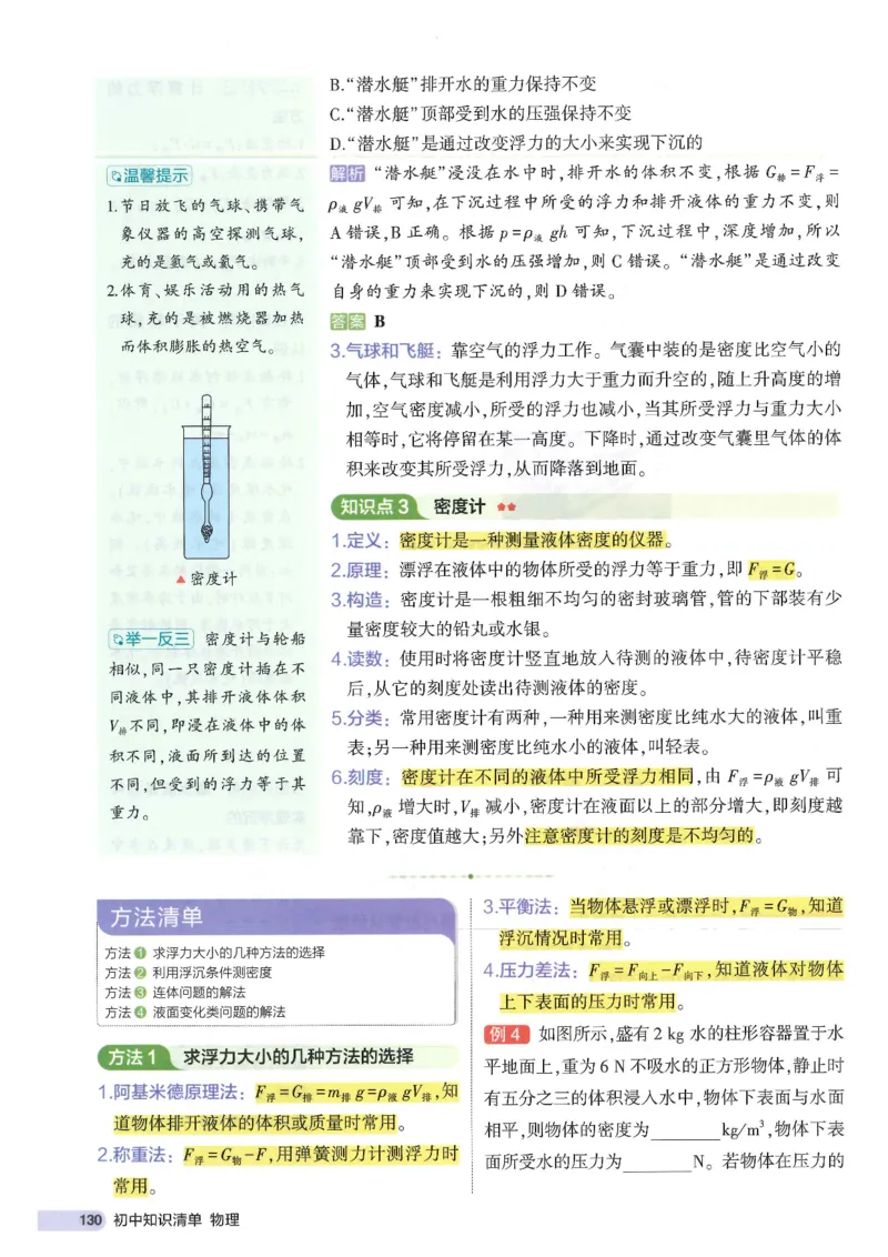 2025版53初中知识清单物理_初中全科《53初中知识清单》2025版