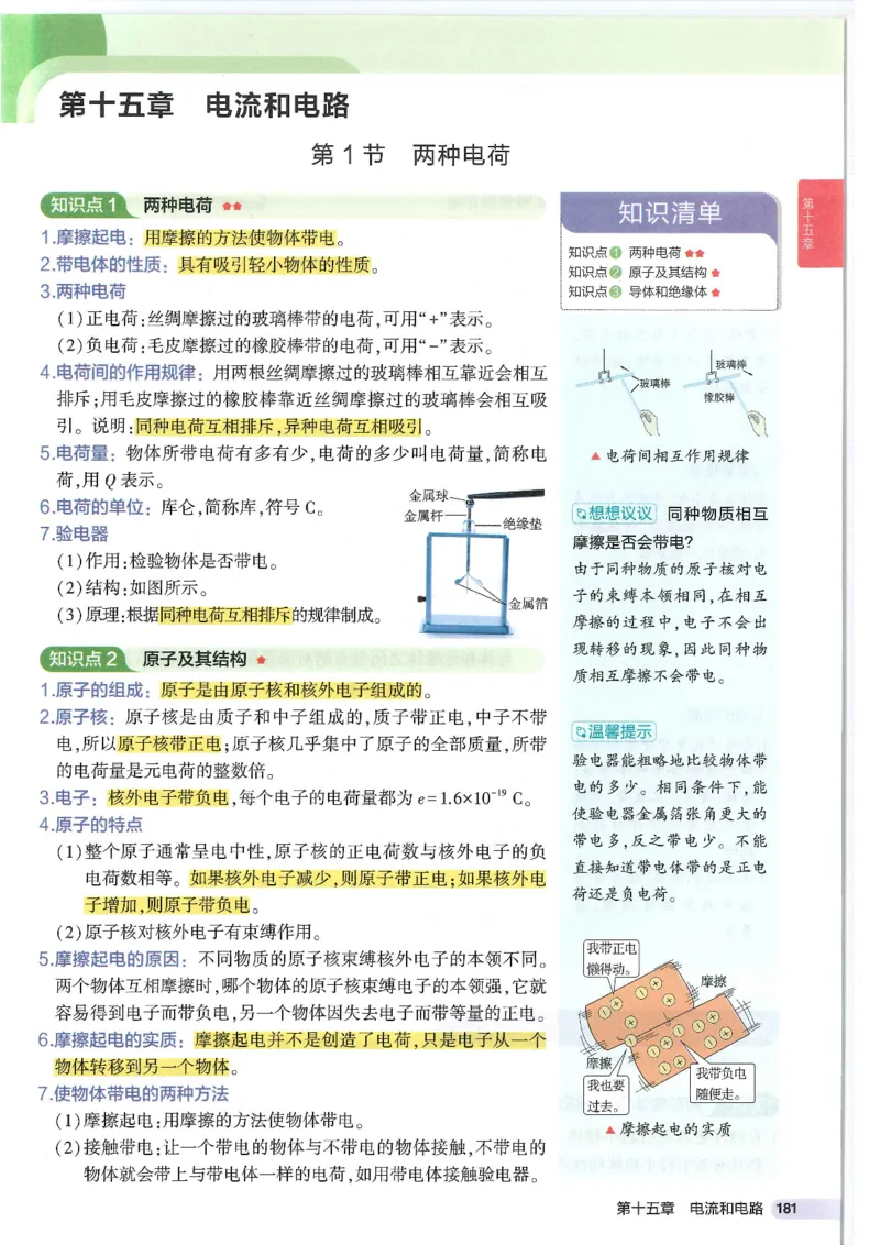 2025版53初中知识清单物理_初中全科《53初中知识清单》2025版