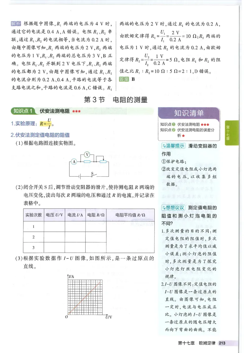 2025版53初中知识清单物理_初中全科《53初中知识清单》2025版