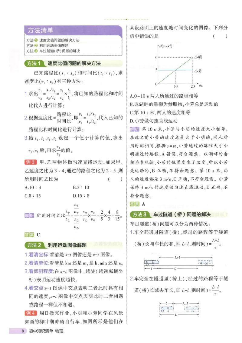 2025版53初中知识清单物理_初中全科《53初中知识清单》2025版