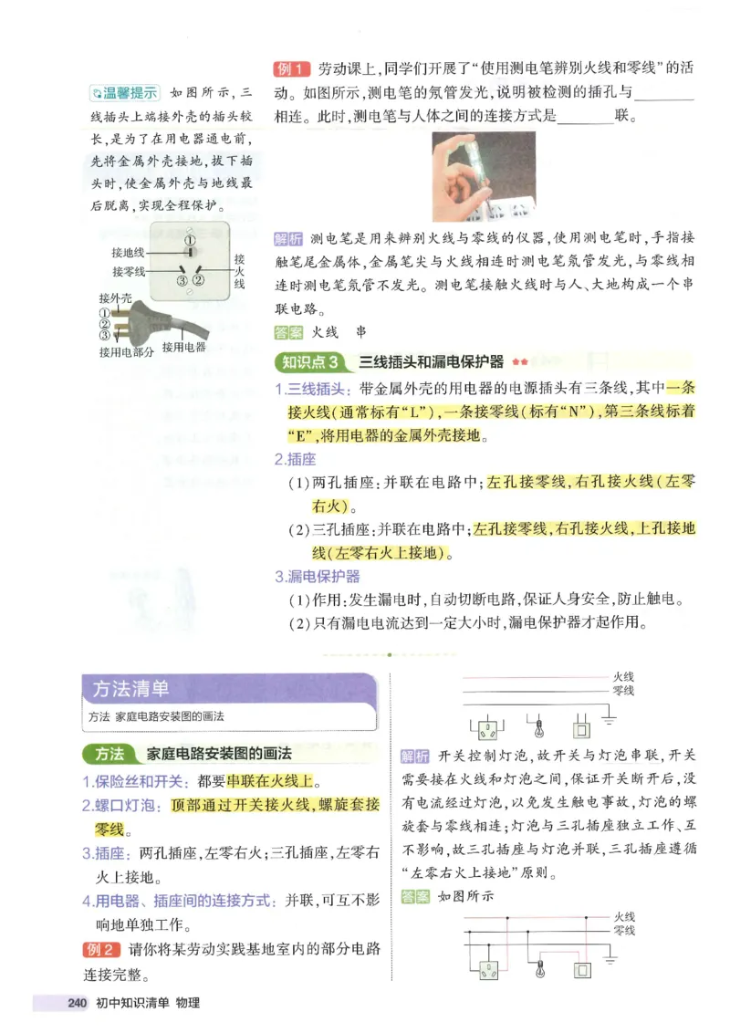 2025版53初中知识清单物理_初中全科《53初中知识清单》2025版