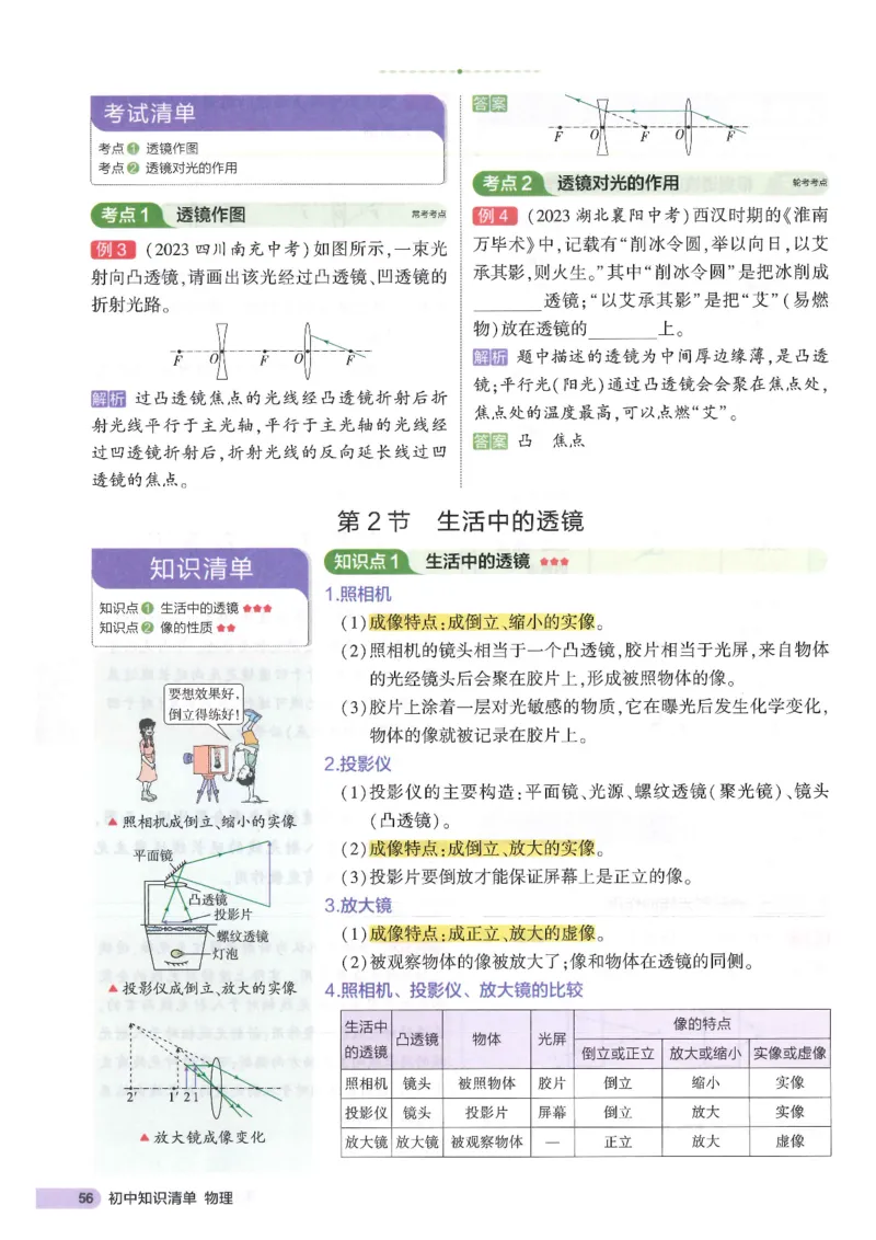 2025版53初中知识清单物理_初中全科《53初中知识清单》2025版