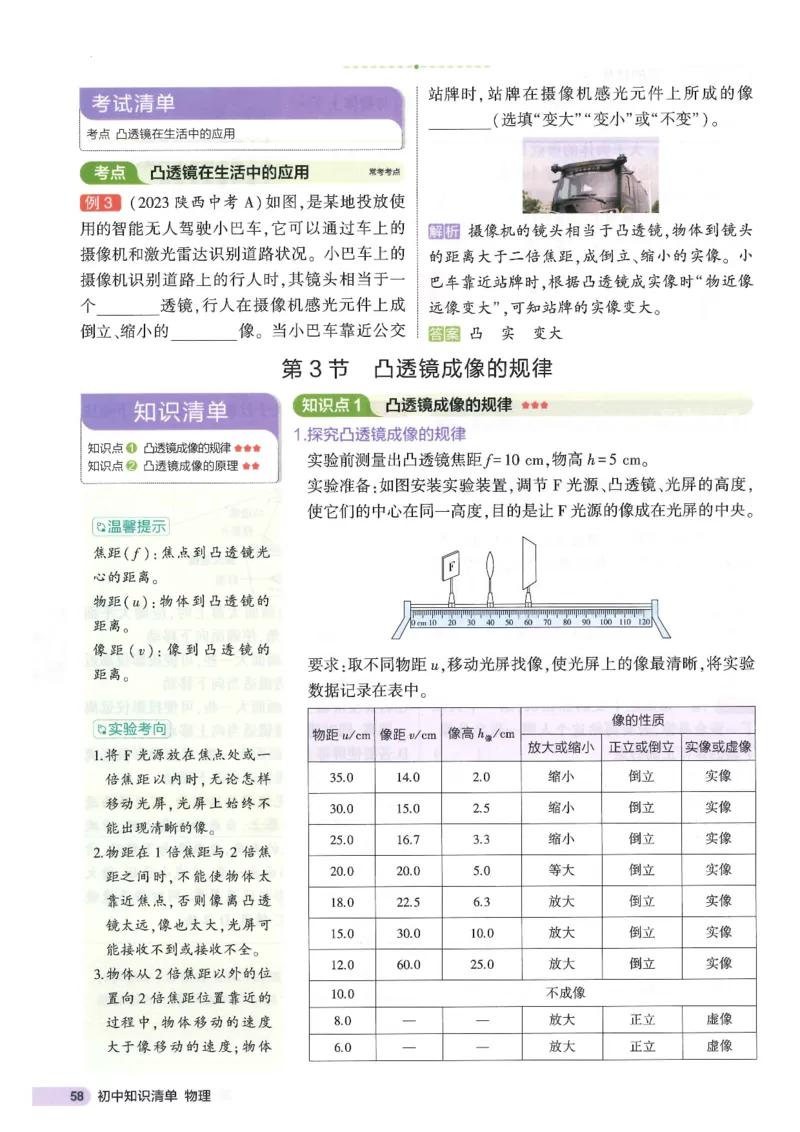 2025版53初中知识清单物理_初中全科《53初中知识清单》2025版