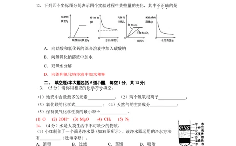 辽宁省锦州市2013年中考化学模拟试卷2_初中化学_01.人教版初中化学_01.初中化学课件PPT--教案--试题_初中化学全套_化学试题