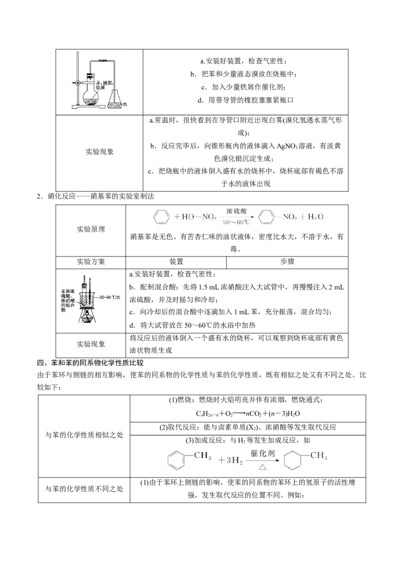第二章烃速记清单-（人教版2019选择性必修3）（教师版）_高化_595801221724高中化学新人教版选择性必修一二三电子版教案PPT课件高中试卷_选择性必修3册（人教版）_知识清单