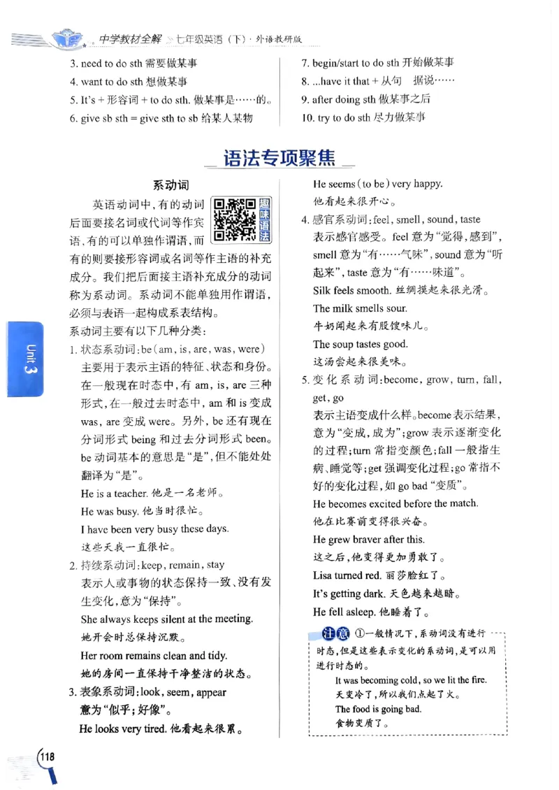 2025版新版外研七下全解_七下外研版2026英语_2025春_15.教材全解