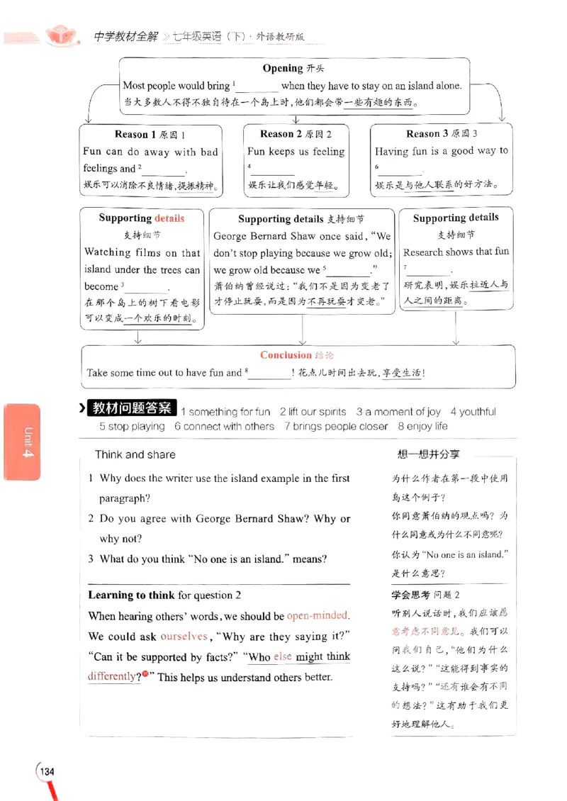 2025版新版外研七下全解_七下外研版2026英语_2025春_15.教材全解