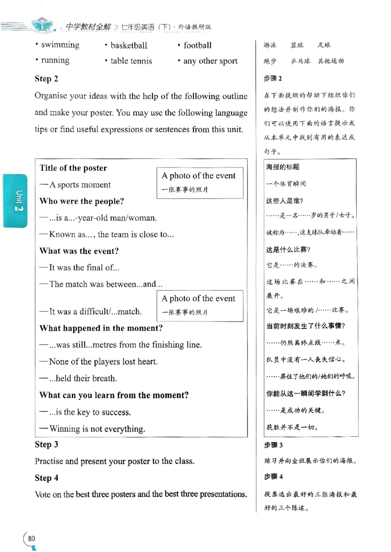 2025版新版外研七下全解_七下外研版2026英语_2025春_15.教材全解