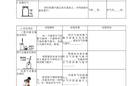 化学九年级上册-第一单元-走进化学世界《课题2-化学是一门以实验为基础的科学》学案_初中化学_01.人教版初中化学_01.初中化学课件PPT--教案--试题_9年级上课件教案试题_第1单元