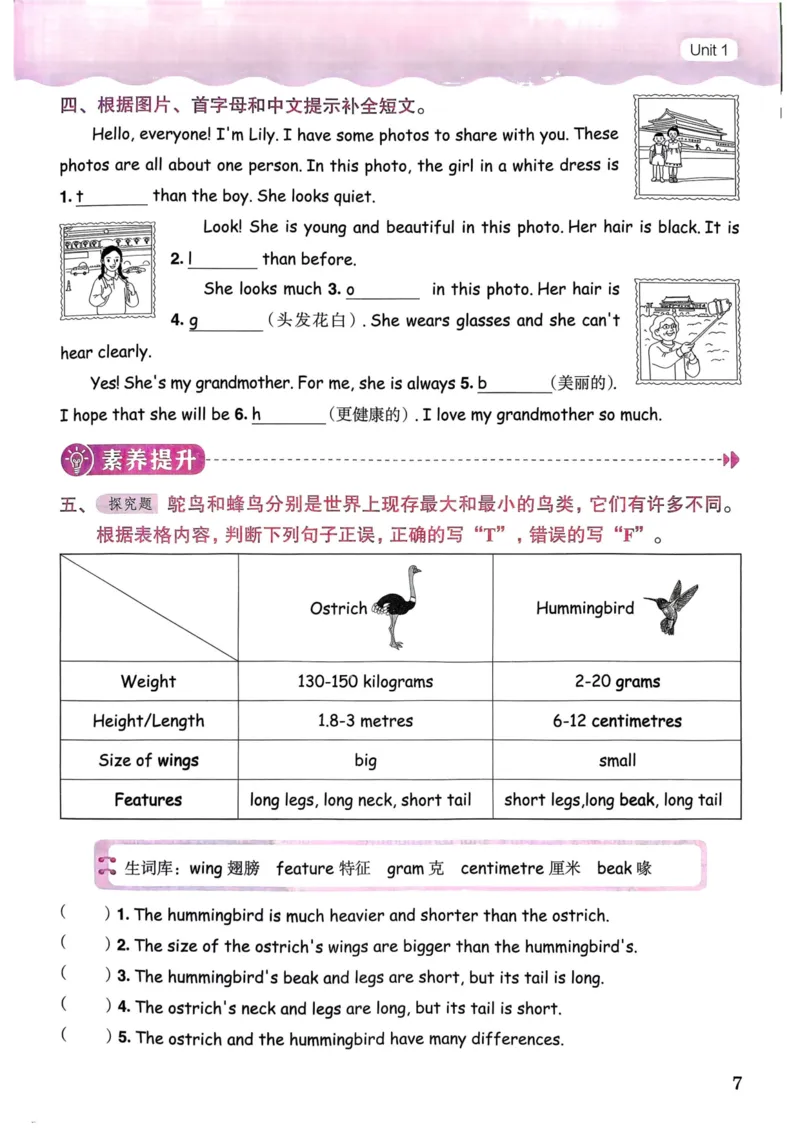 25春黄冈小状元作业本6下英语（PEP)_26春四年级上下册人教版_四上英语合集人教版PEP英语四年级上册新教材（教学视频+课件+动画+音频+练习+教案）_17练习资料_《黄冈小状元作业本》25春