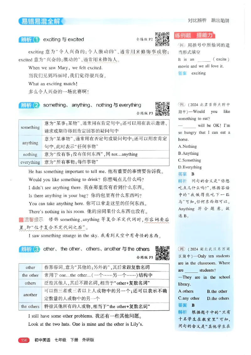 53新版外研七下全解（重点解析）_七下外研版2026英语_2025春_19.配套教辅_20.2025版五三