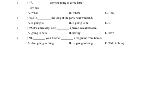 期末易错题分类汇编单项选择（冲刺篇）译林版（三起）六年级下册_专项练习