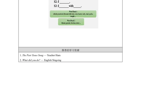 1Unit1Whatdidyoudoduringtheholidays？Lesson1_国家课_学习任务单_26春四年级上下册人教版_四上英语合集人教版PEP英语四年级上册新教材（教学视频+课件+动画+音频+练习+教案）_17练习资料